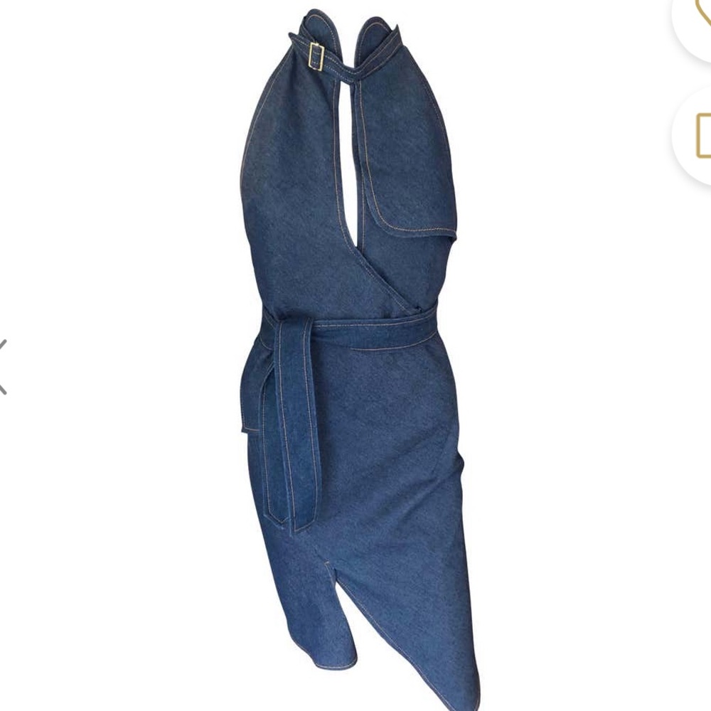RARE Dior by Galliano SS 2000 denim dress
